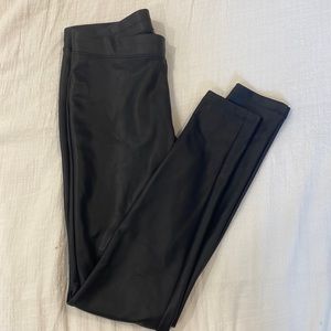 Express faux leather leggings